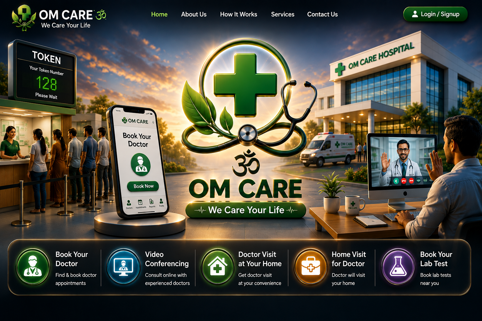 OM CARE Hero Banner